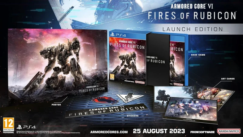 Armored Core VI Fires of Rubicon Launch Edition Playstation 4