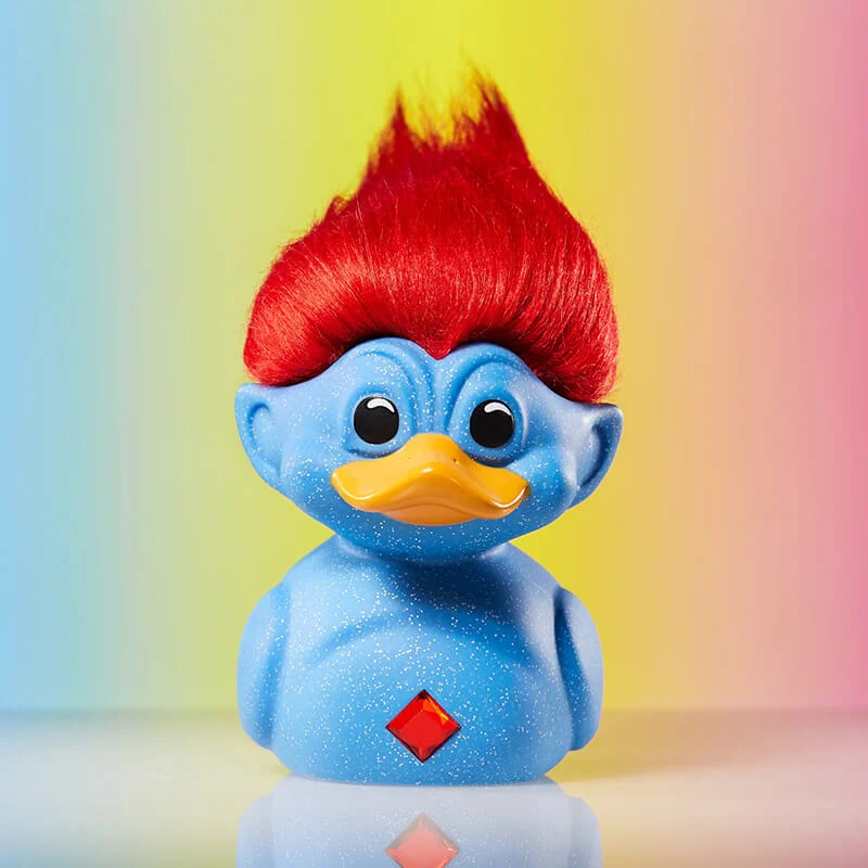 Troll ufficiali Glitter Blue Troll (Blu con capelli rossi) TUBBZ Cosplaying Duck PRE-ORDINE