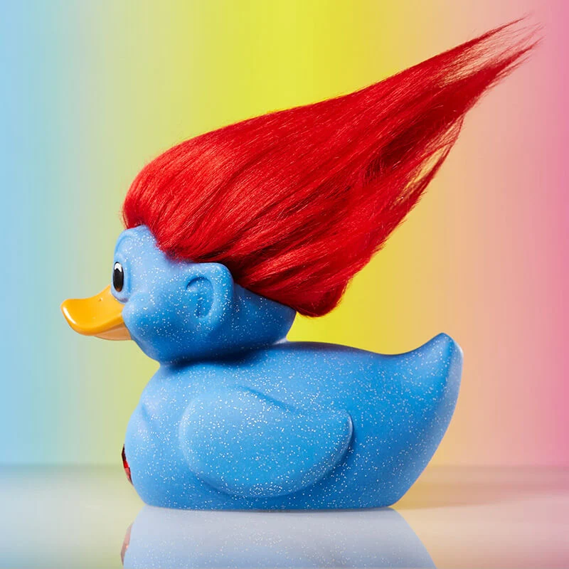 Troll ufficiali Glitter Blue Troll (Blu con capelli rossi) TUBBZ Cosplaying Duck PRE-ORDINE