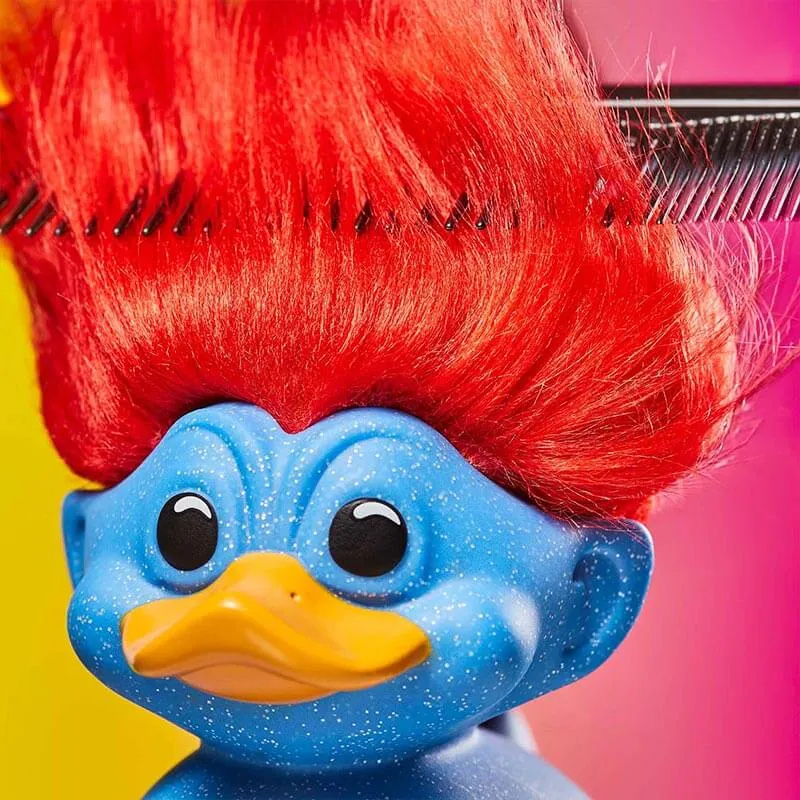 Troll ufficiali Glitter Blue Troll (Blu con capelli rossi) TUBBZ Cosplaying Duck PRE-ORDINE