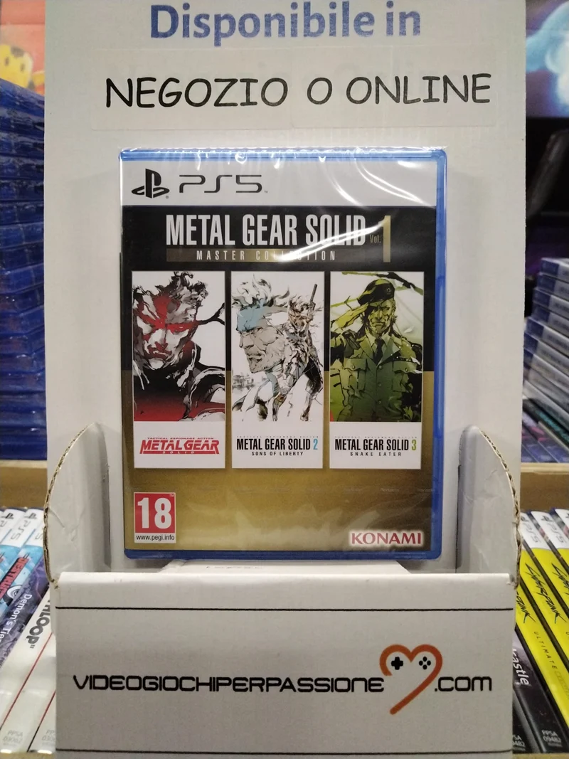 Metal Gear Solid : Master Collection Vol.1 Playstation 5 Edizione Europea