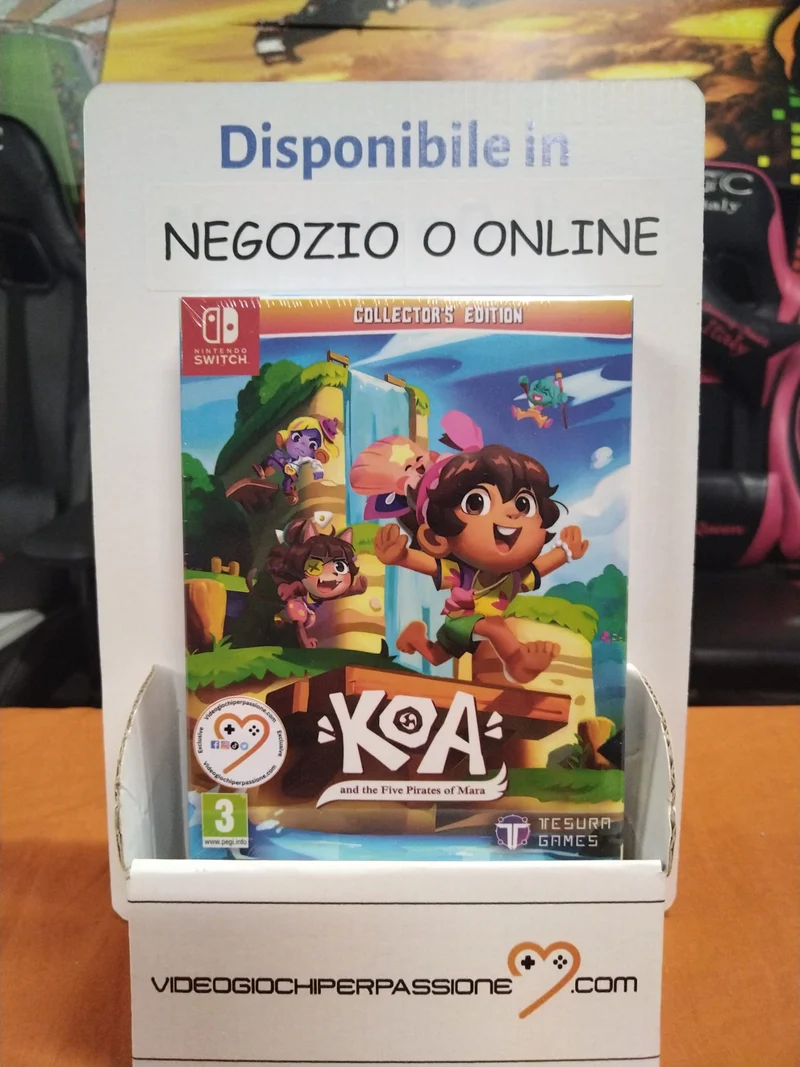 Koa and the five pirates of Mara collector's edition Nintendo switch