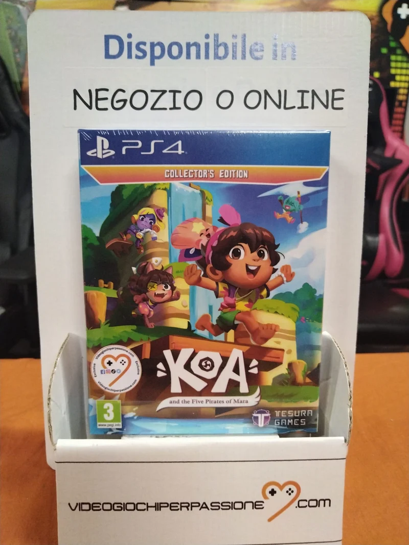 Koa and the five pirates of Mara collector's edition Playstation 4