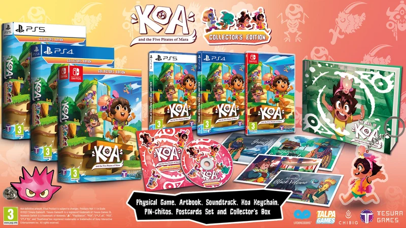 Koa and the five pirates of Mara collector's edition Playstation 4