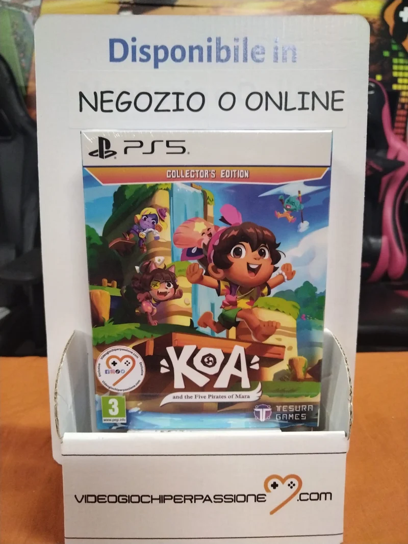 Koa and the five pirates of Mara collector's edition Playstation 5