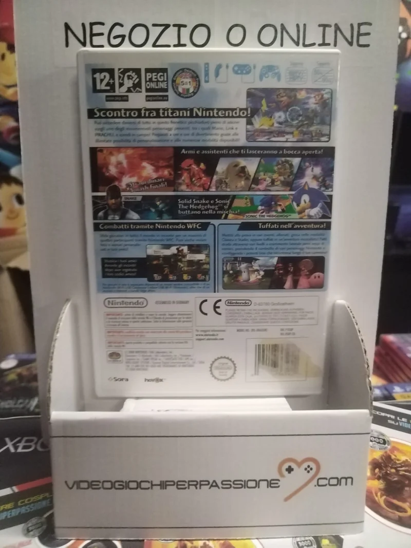 SUPER SMASH BROS BRAWL NINTENDO WII (usato garantito)(versione ita.)