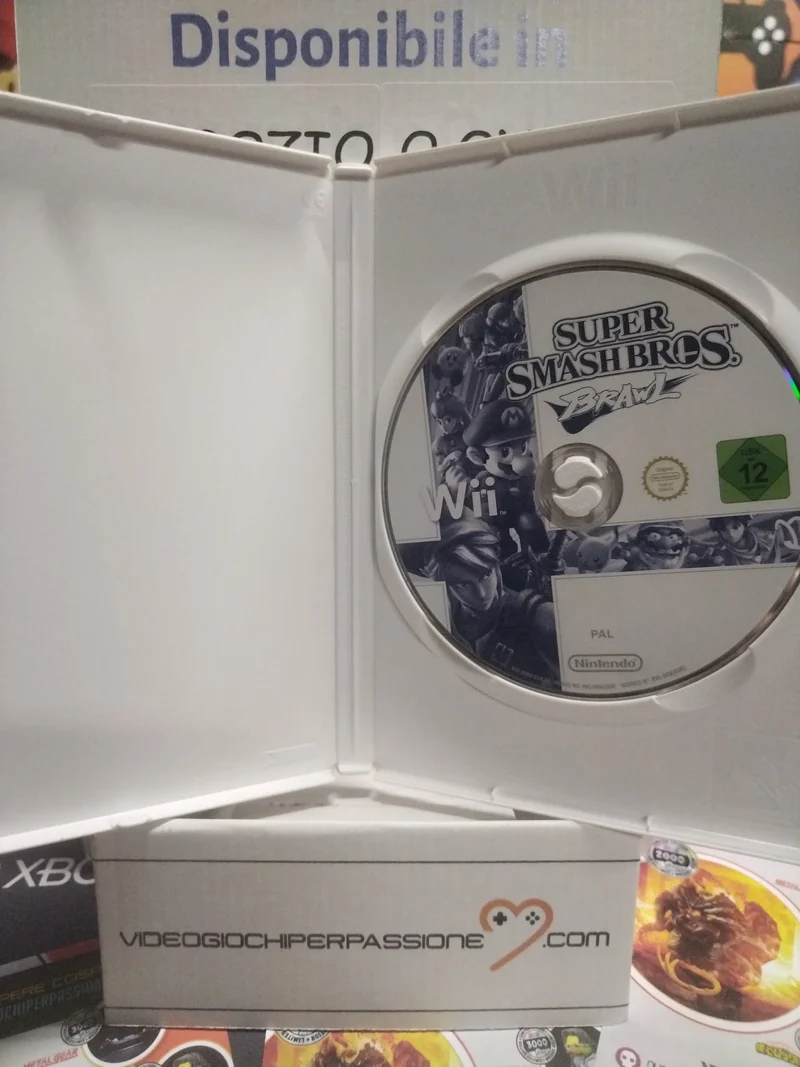 SUPER SMASH BROS BRAWL NINTENDO WII (usato garantito)(versione ita.)