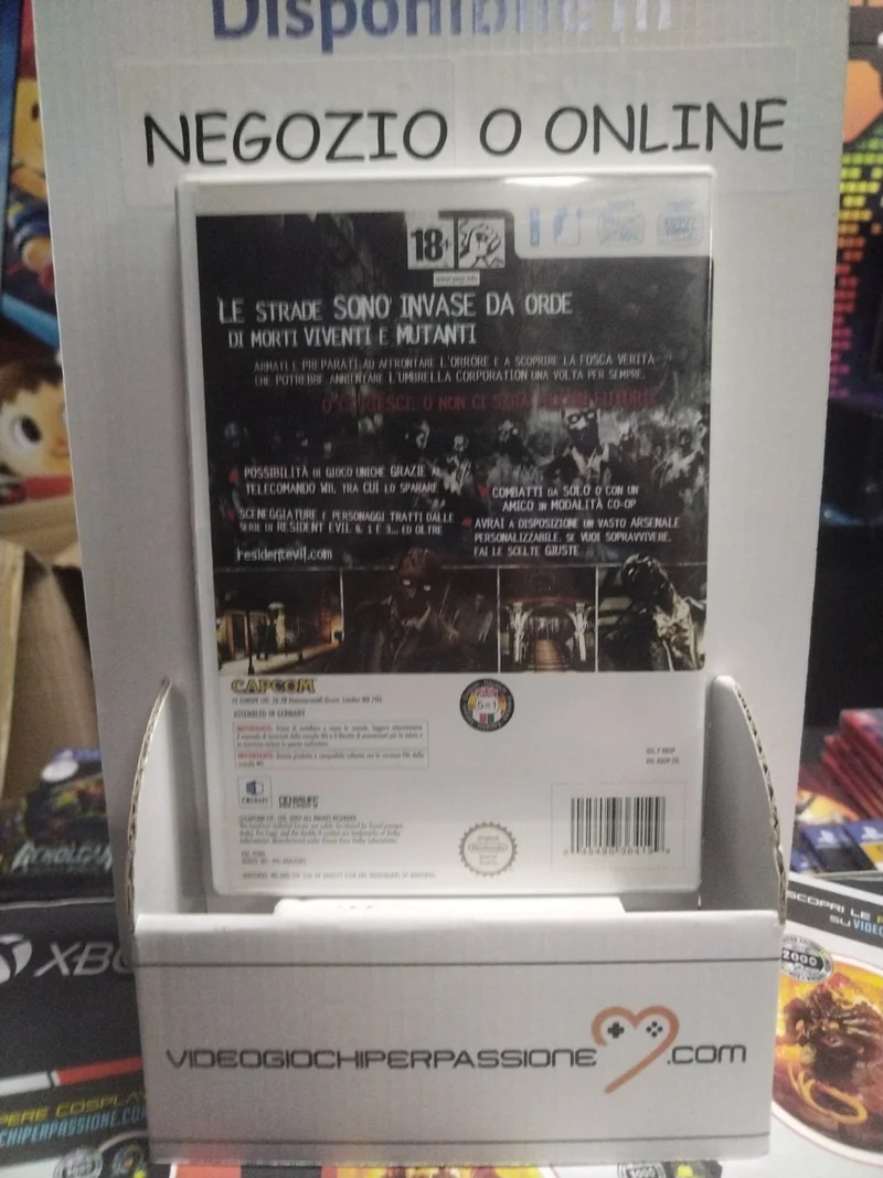 RESIDENT EVIL THE UMBRELLA CHRONICLES NINTENDO WII (usato garantito)(versione ita.)