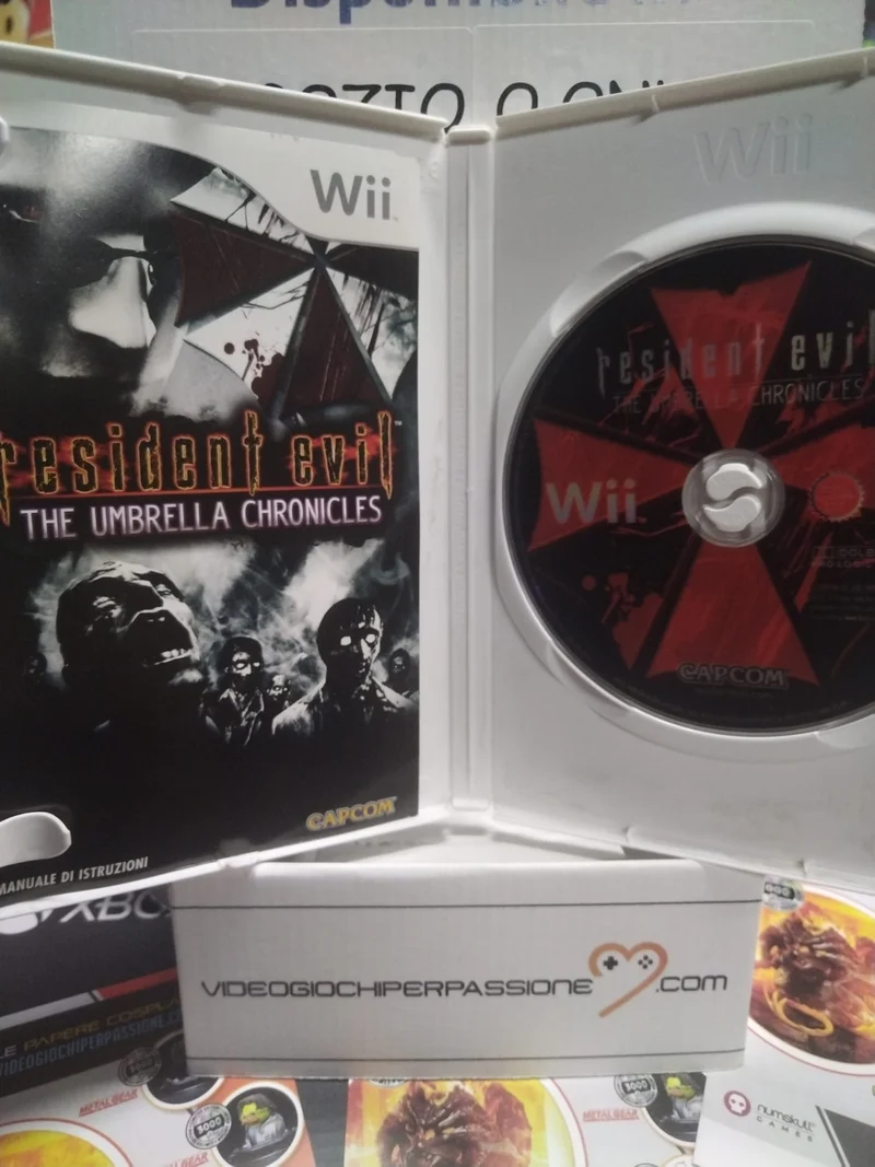 RESIDENT EVIL THE UMBRELLA CHRONICLES NINTENDO WII (usato garantito)(versione ita.)
