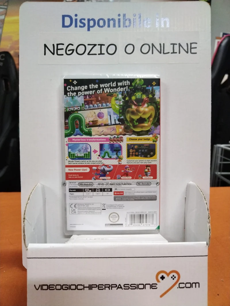 Super Mario Bros. Wonder Nintendo Switch Edizione Europea