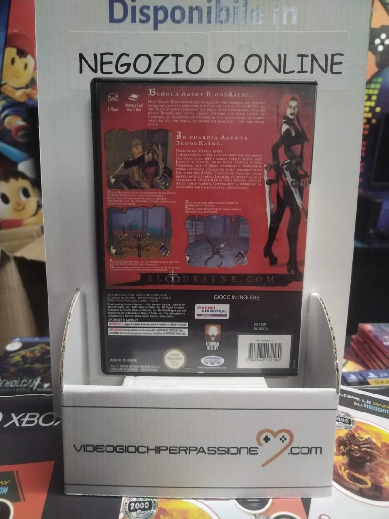 BLOODRAYNE NINTENDO GAME CUBE (usato garantito)(versione italiano)