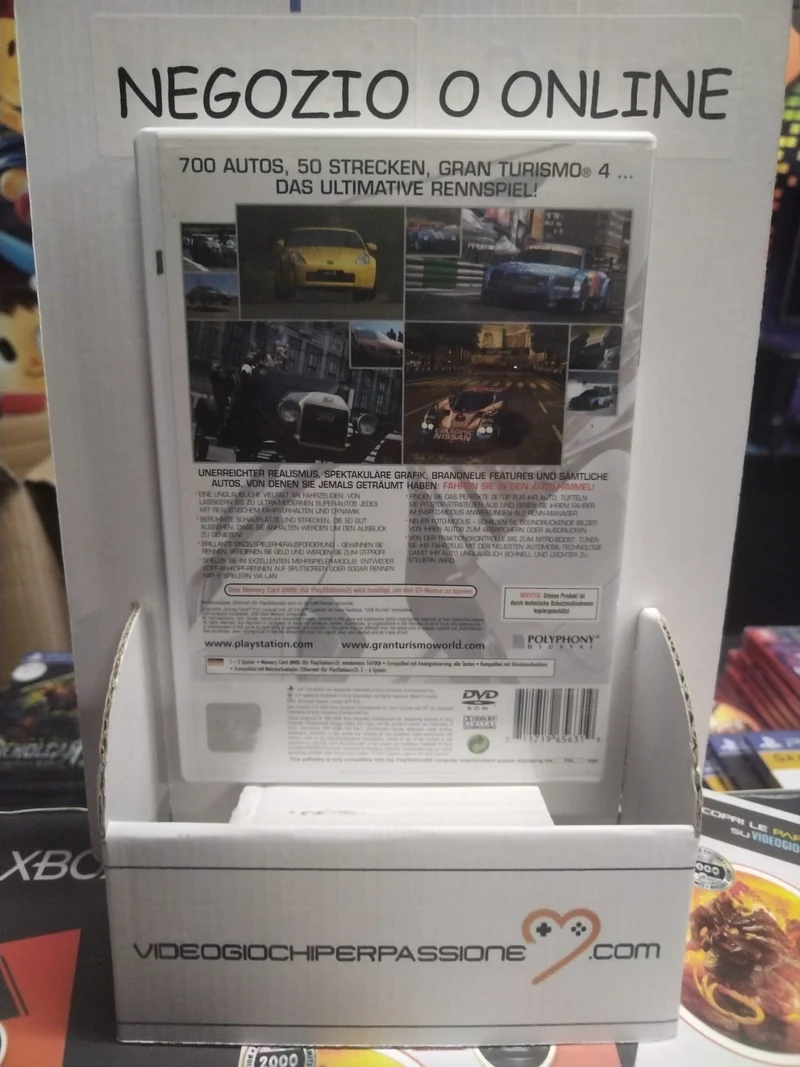 GRAN TURISMO 4 PS2 (usato)versione inglese