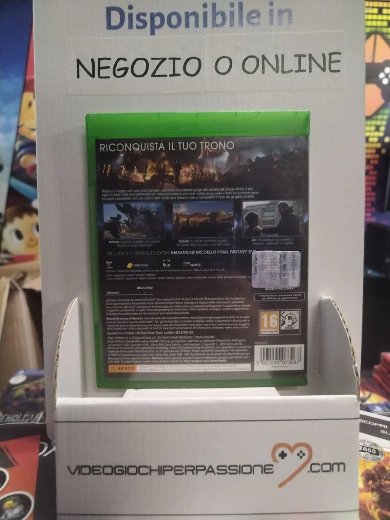 FINAL FANTASY XV XBOX ONE- (versione italiana)(usato garantito)