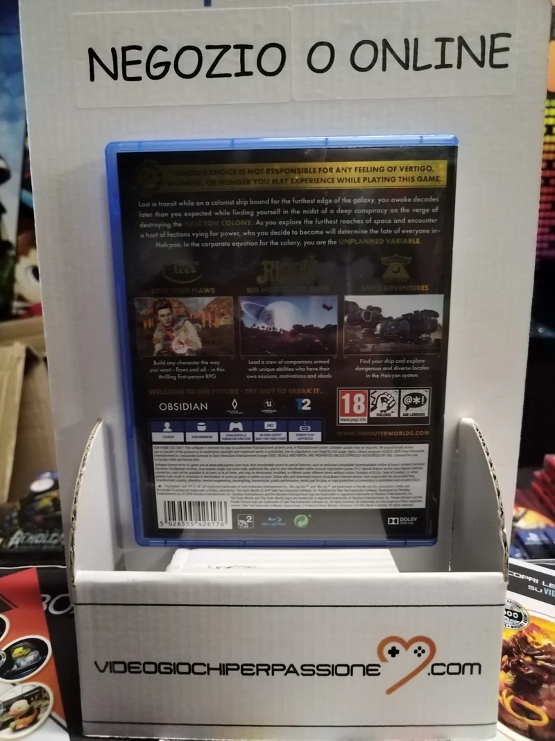 THE OUTER WORLDS Playstation 4 Edizione EUROPEA (usato garantito)