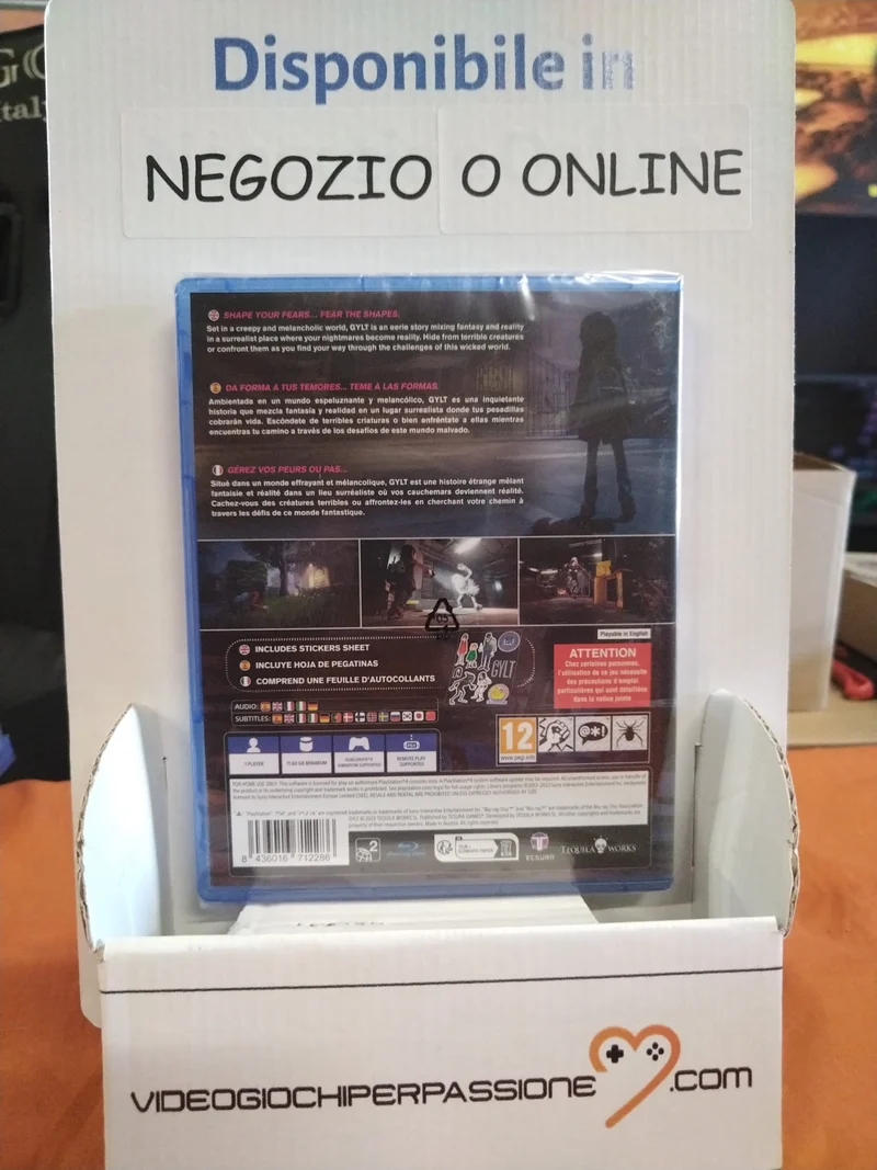 GYLT Playstation 4 Edizione Europea [CON ITALIANO] -