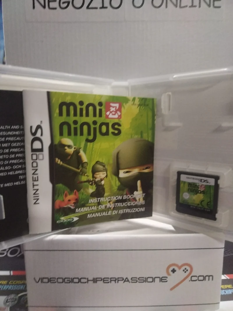 MINI NINJAS NINTENDO DS (usato garantito)(versione italiana)