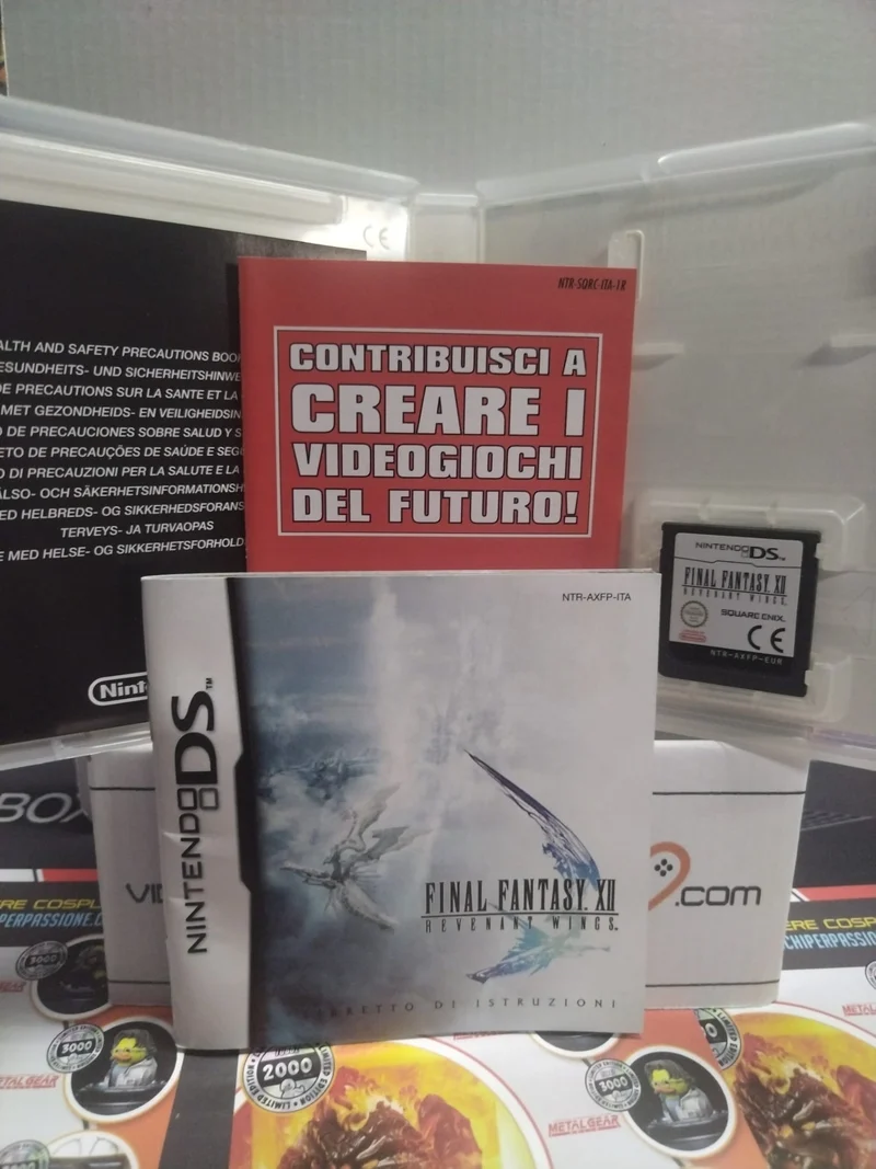 FINAL FANTASY XII revenant wings NINTENDO DS (usato garantito)(versione italiana)