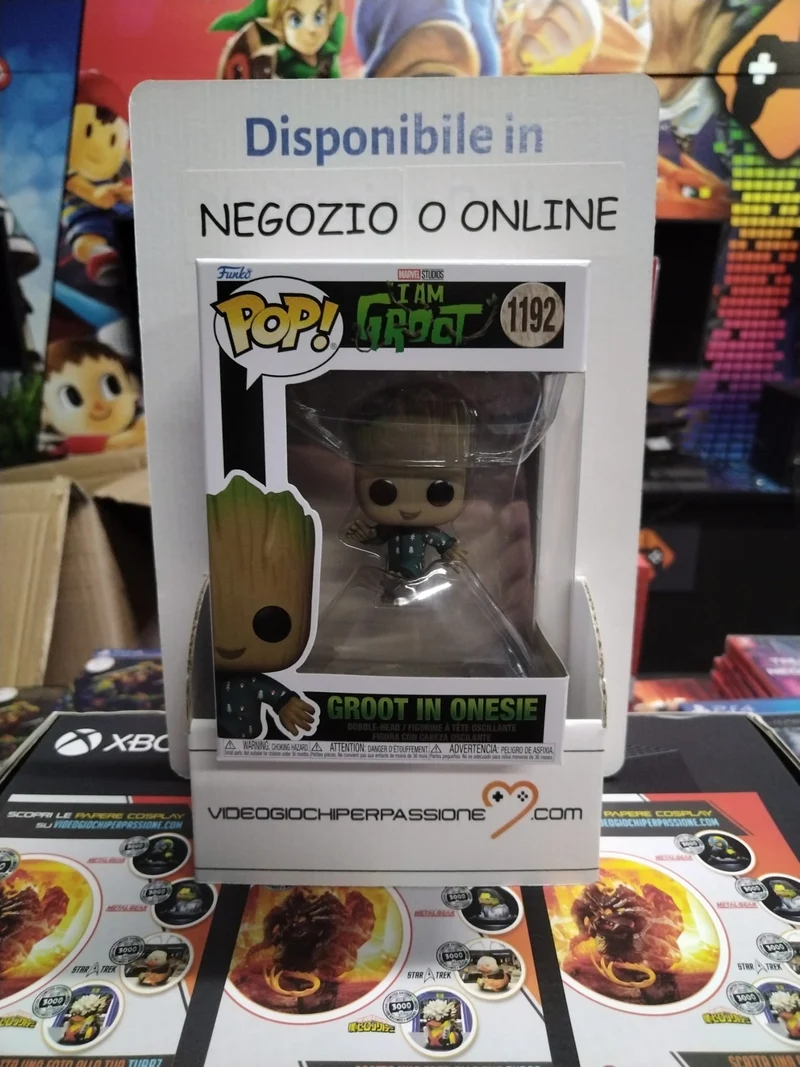 Funko: POP Marvel: I Am Groot - GROOT IN ONESIE-1192