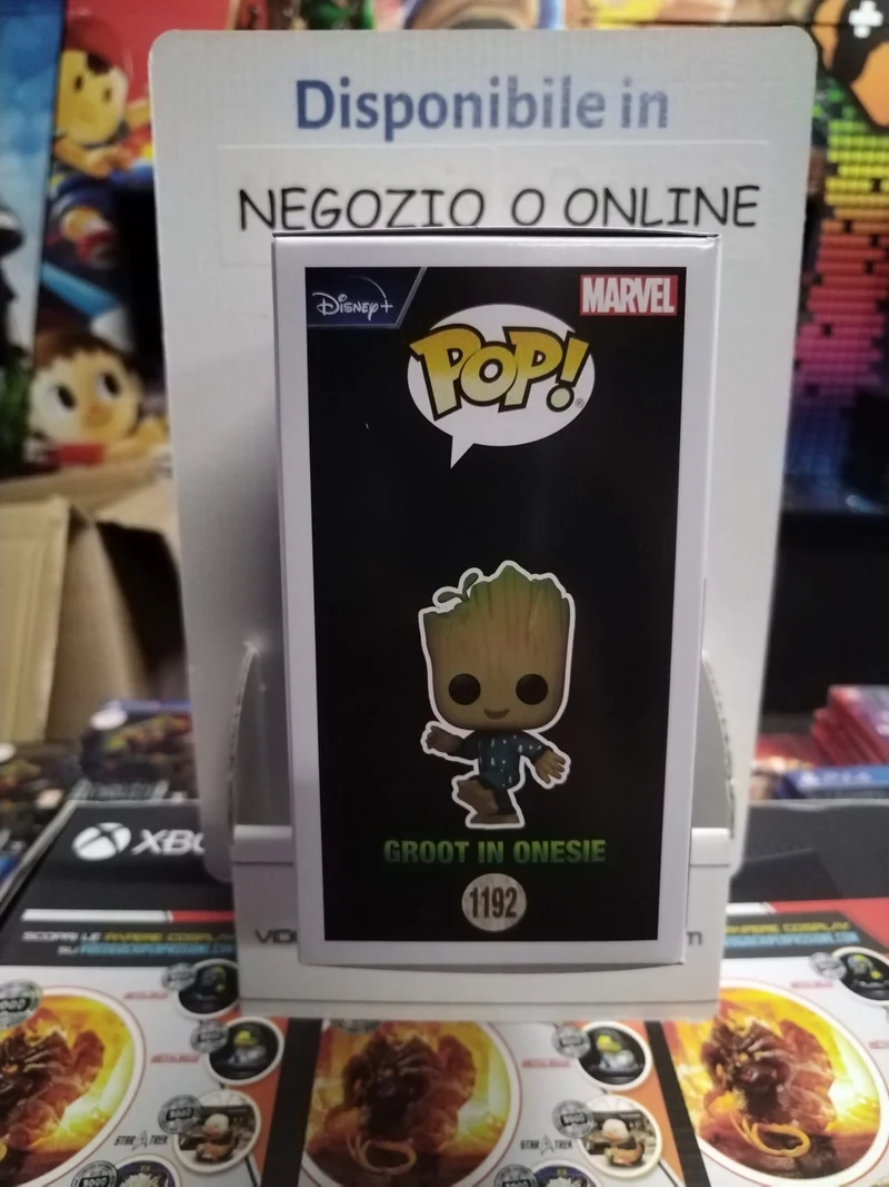 Funko: POP Marvel: I Am Groot - GROOT IN ONESIE-1192