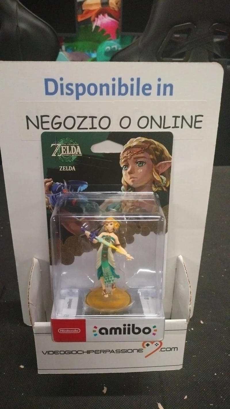 Amiibo Principessa Zelda - The Legend of Zelda: Tears of the Kingdom