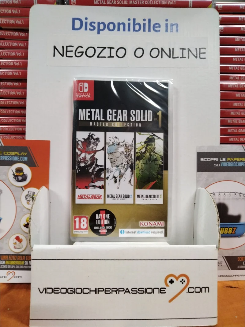 Metal Gear Solid : Master Collection Vol.1 Nintendo Switch Edizione Europea