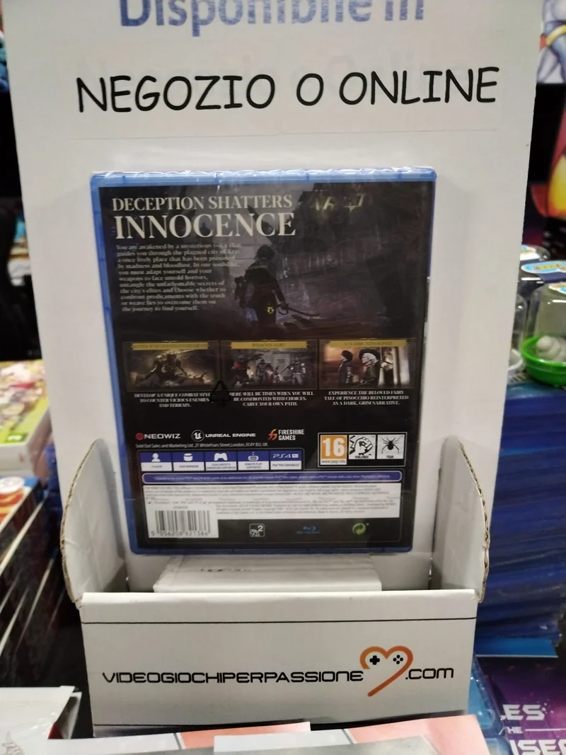 Lies of P Playstation 4 Edizione Europea