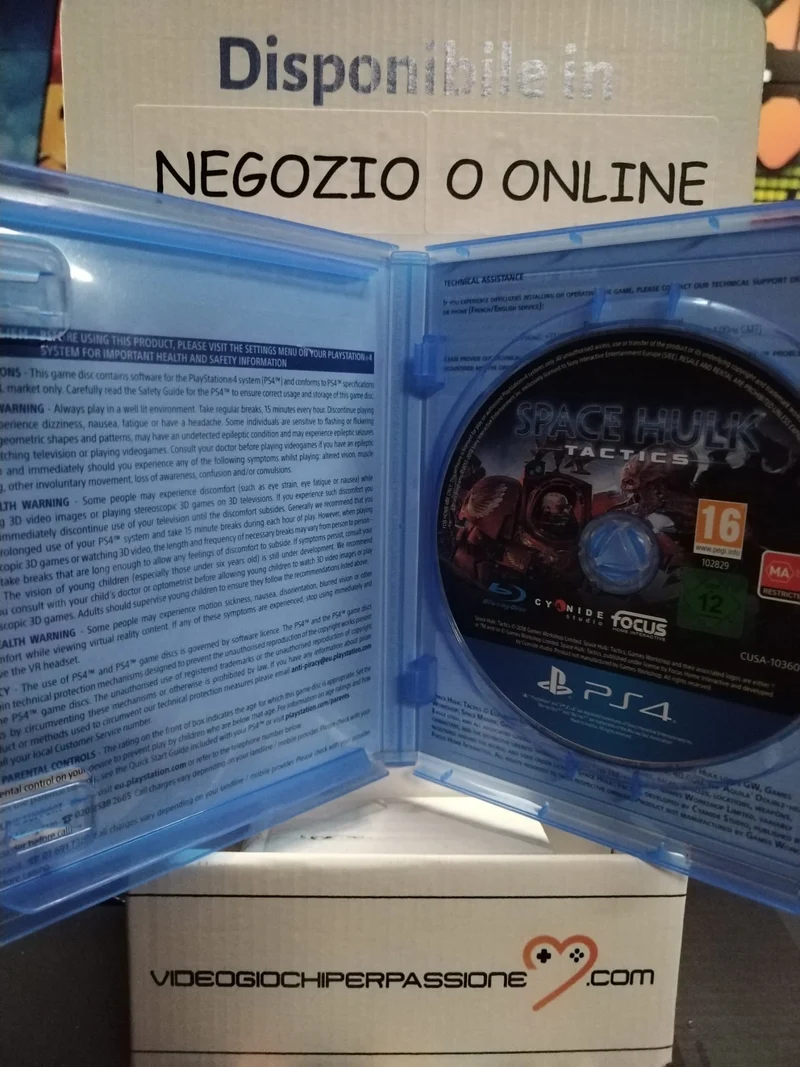 SPACE HULK TACTICS PLAYSTATION 4 EDIZIONE REGNO UNITO (usato garantito)