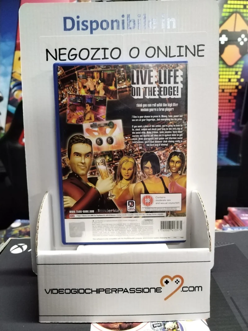 7 SINS PS2 (usato)versione inglese