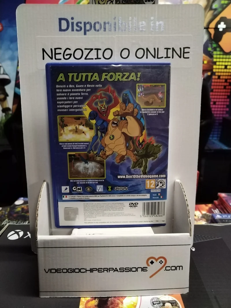 BEN 10 ALIEN FORCE PS2 (usato)versione italiana