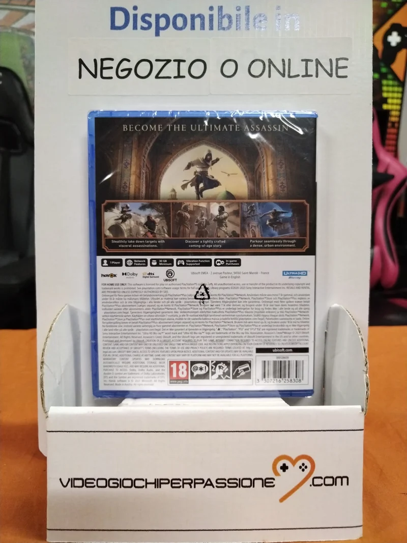 Assassin's Creed Mirage Playstation 5 Edizione Europea