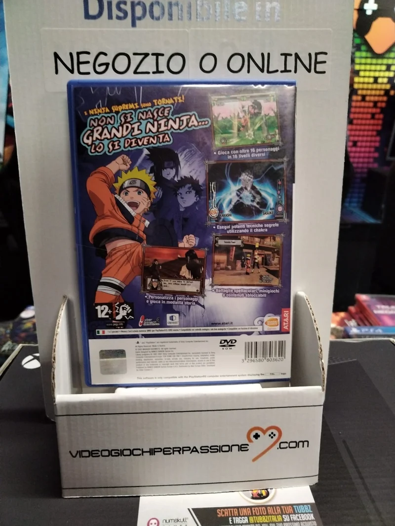 NARUTO ULTIMATE NINJA 2 PS2 (usato)versione italiana