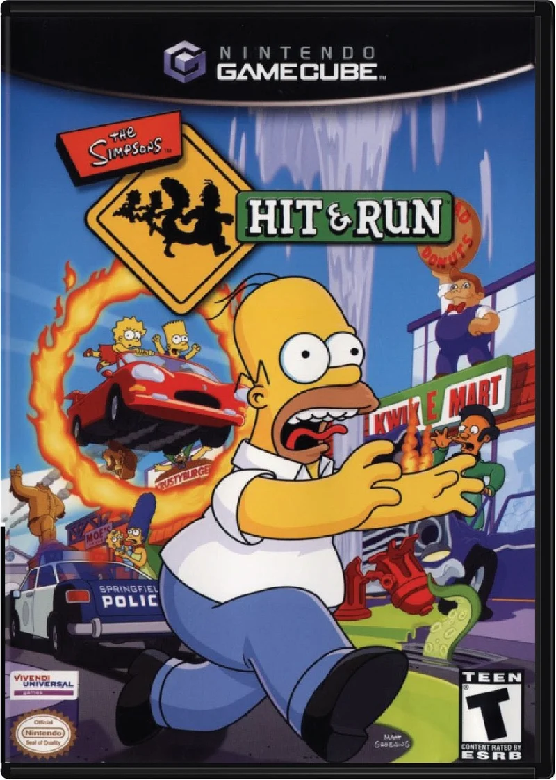 The Simpsons Hit & Run - Nintendo GameCube