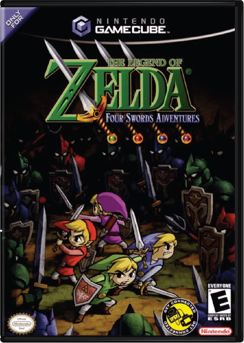 The Legend of Zelda Four Swords Adventures - Nintendo GameCube