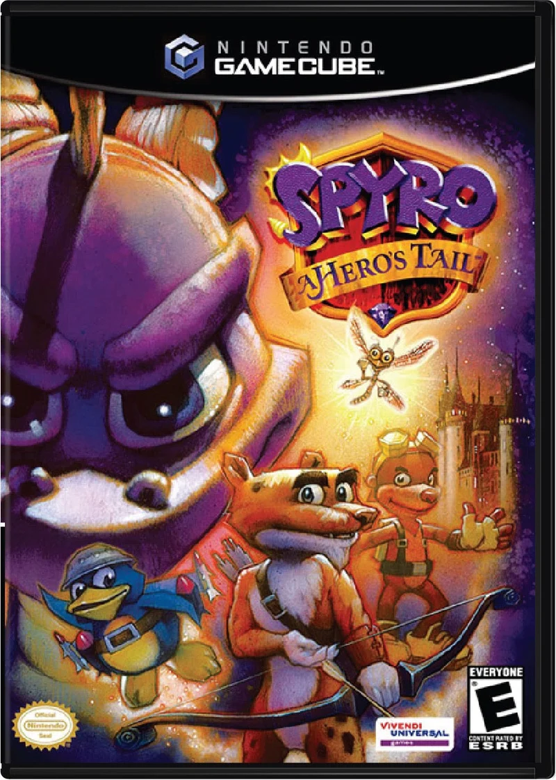 Spyro A Hero's Tail - Nintendo GameCube