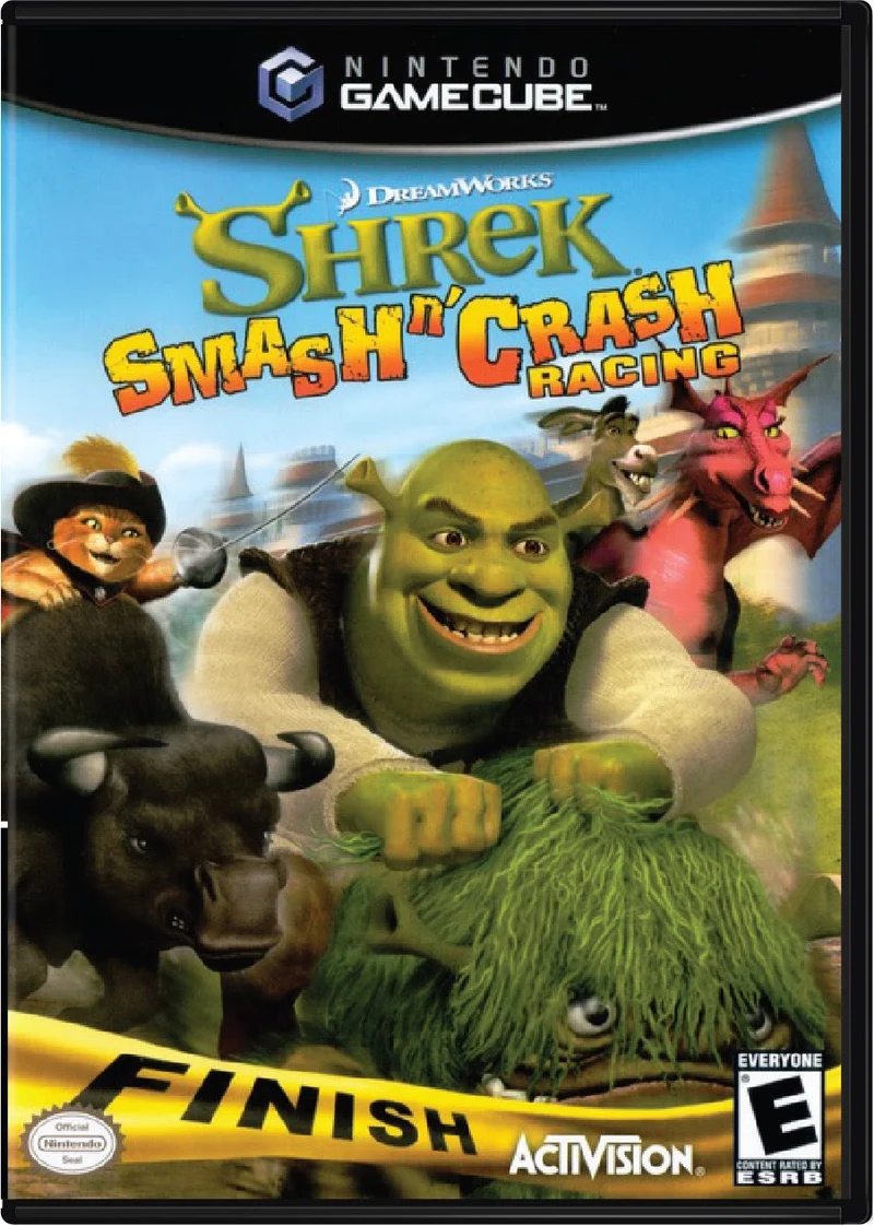 Shrek Smash and Crash Racing - Nintendo GameCube