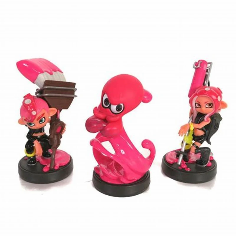 AMIIBO SPLATOON- Octoling Girl, Octoling Boy e Octoling Octopus - TRIPLE PACK