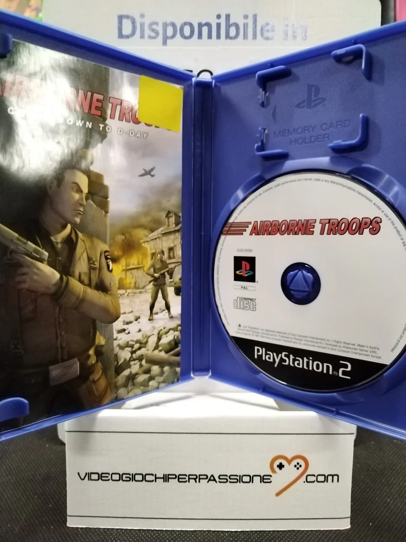AIRBORNE TROOPS countdown to d-day PS2 (usato)(versione italiana)