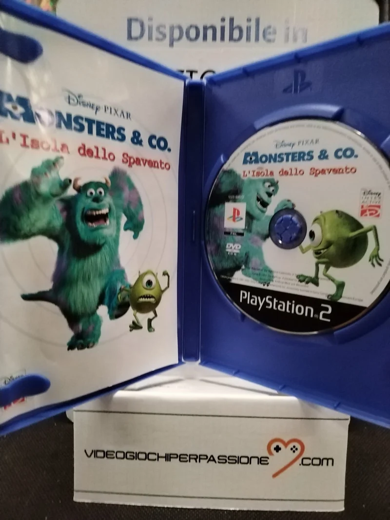 DISNEY PIXAR MONSTERS E CO. L'ISOLA DELLA SPAVENTO PS2 (usato)(versione ita.)
