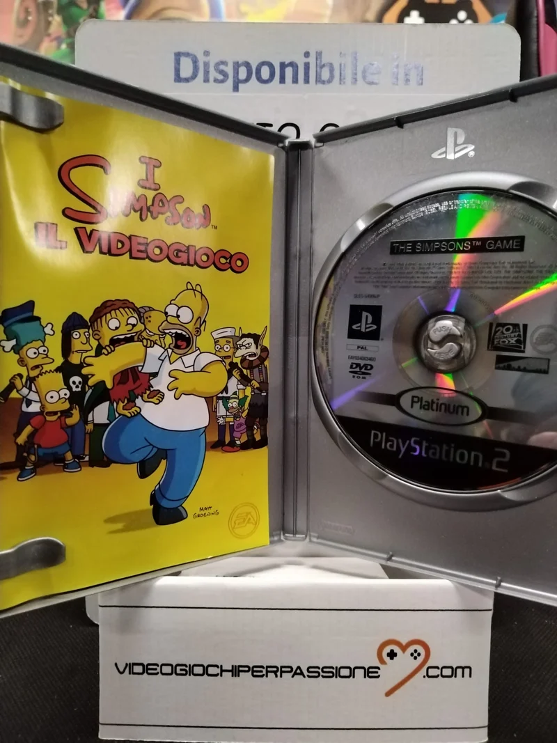I SIMPSON IL VIDEOGIOCO PS2 (usato garantito)(versione italiana)
