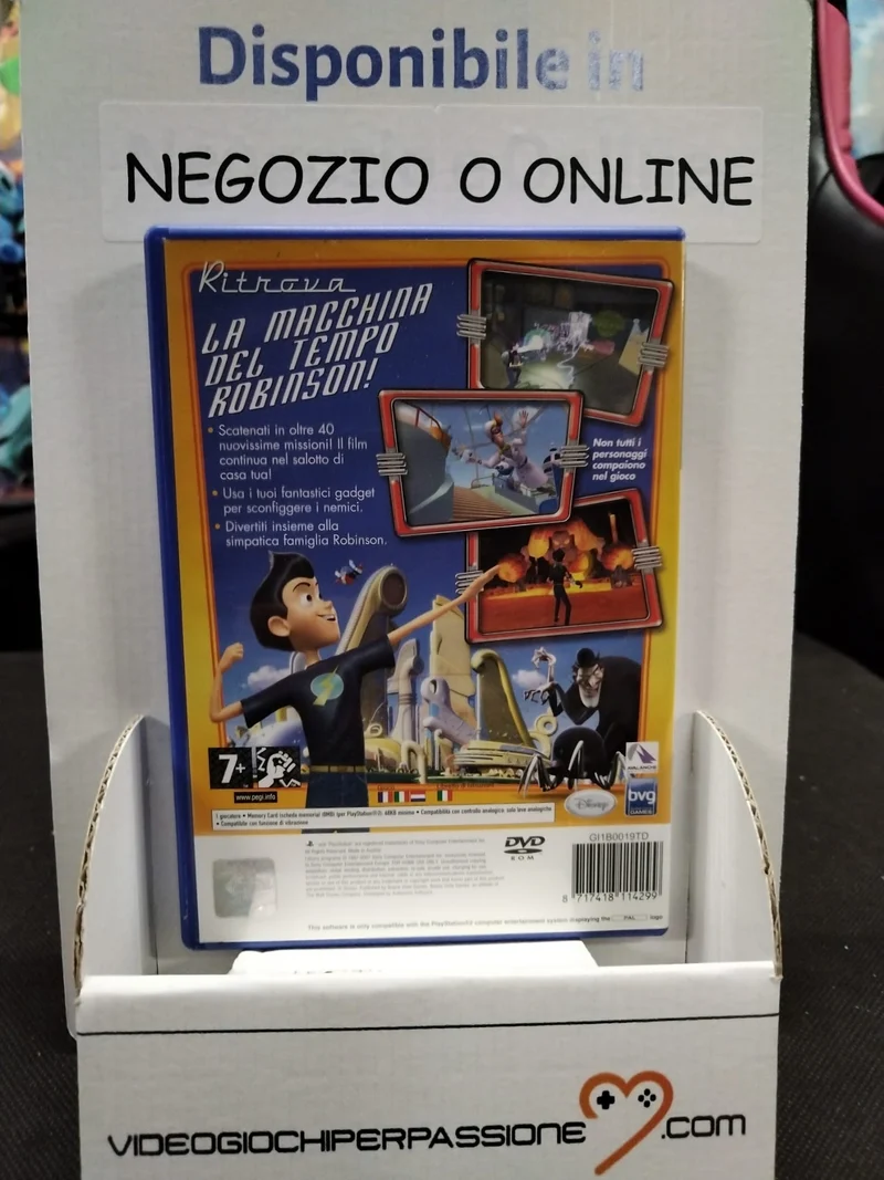 I ROBINSON UNA FAMIGLIA SPAZIALE PS2 (usato garantito)(versione italiana)