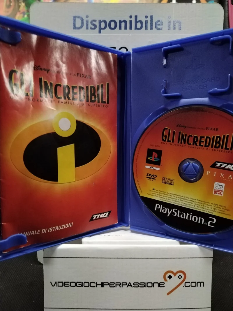GLI INCREDIBILI PS2 (usato garantito)(versione italiana)