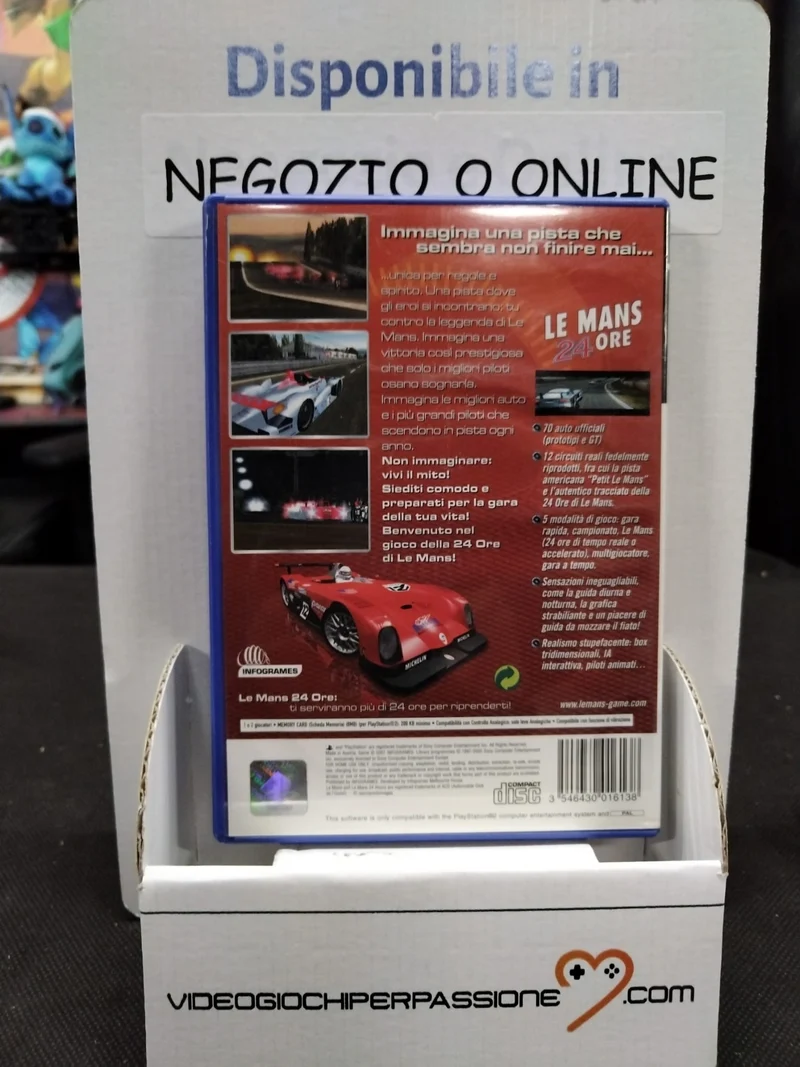 LE MANS 24 ORE PS2 (usato garantito)(versione italiana)