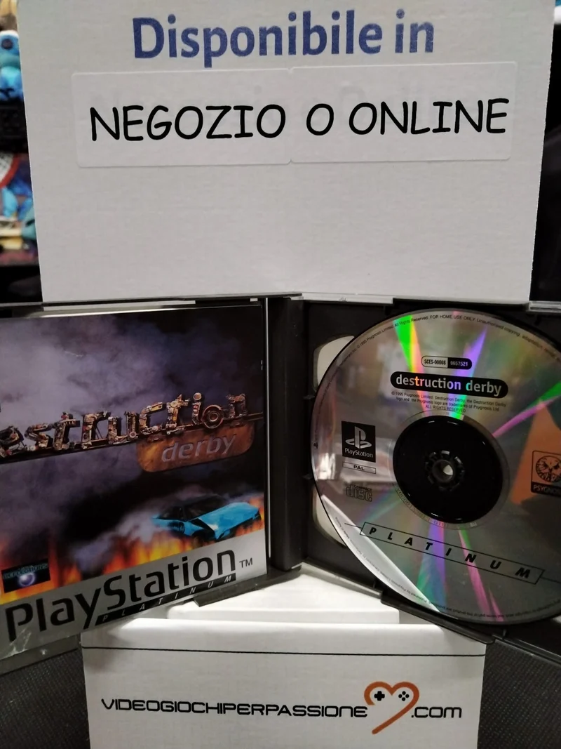 DESTRUCTION DERBY PS1 (usato garantito)(versione europea)