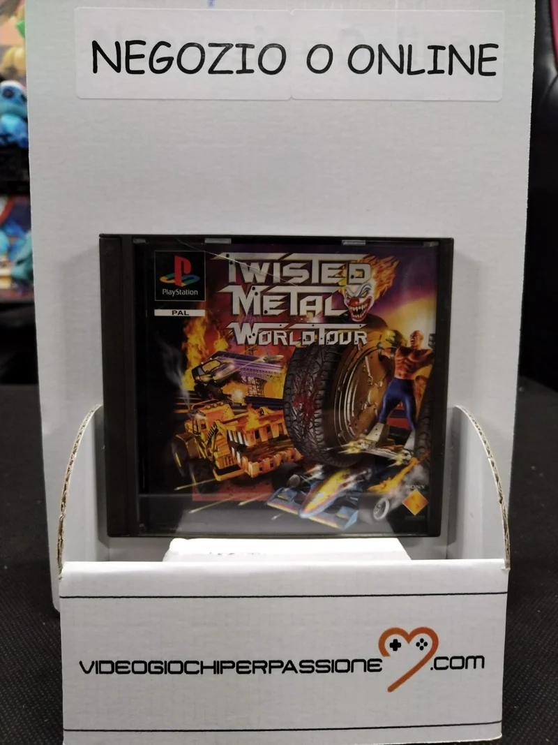 TWISTED METAL WORLD TOUR PS1 (usato garantito)(versione europea)