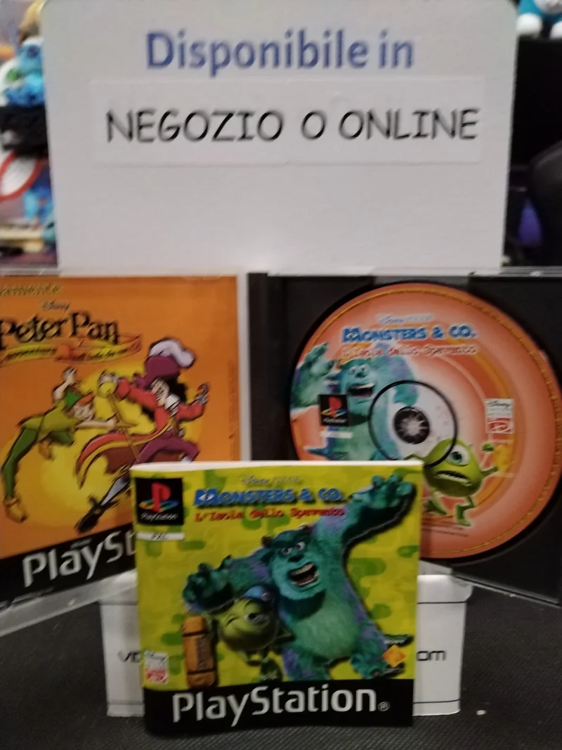 DISNEY PIXAR MONSTERS E CO. L'ISOLA DELLO SPAVENTO PS1 (usato garantito)(ita.)
