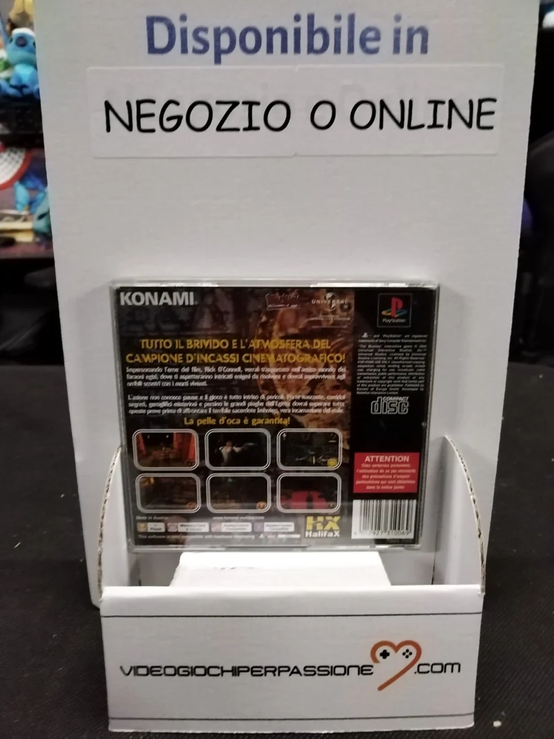 THE MUMMY PS1 (usato garantito)(versione italiana)