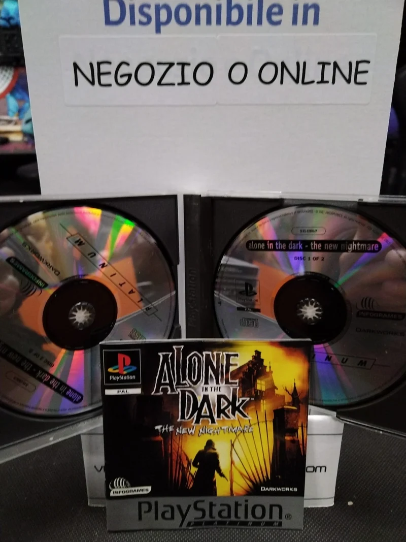 ALONE IN THE DARK THE NEW NIGHTMARE PS1 (usato garantito)(versione italiana)
