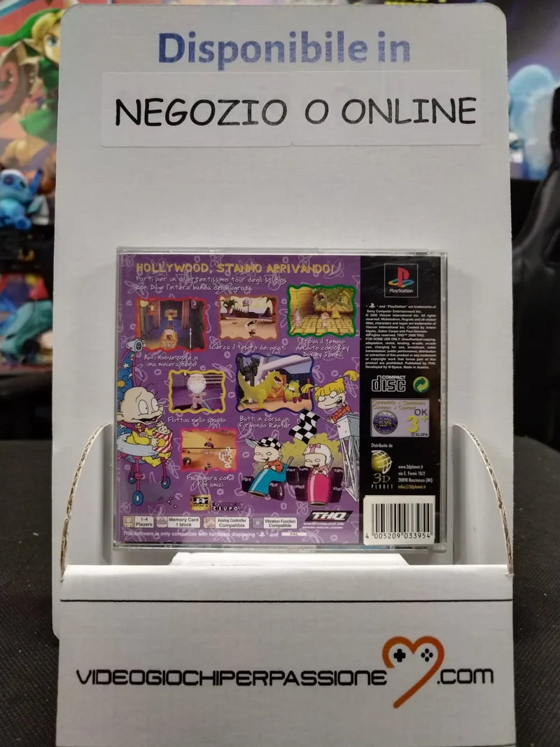 RUGRATS STUDIO TOUR PS1 (usato garantito)(versione italiana)