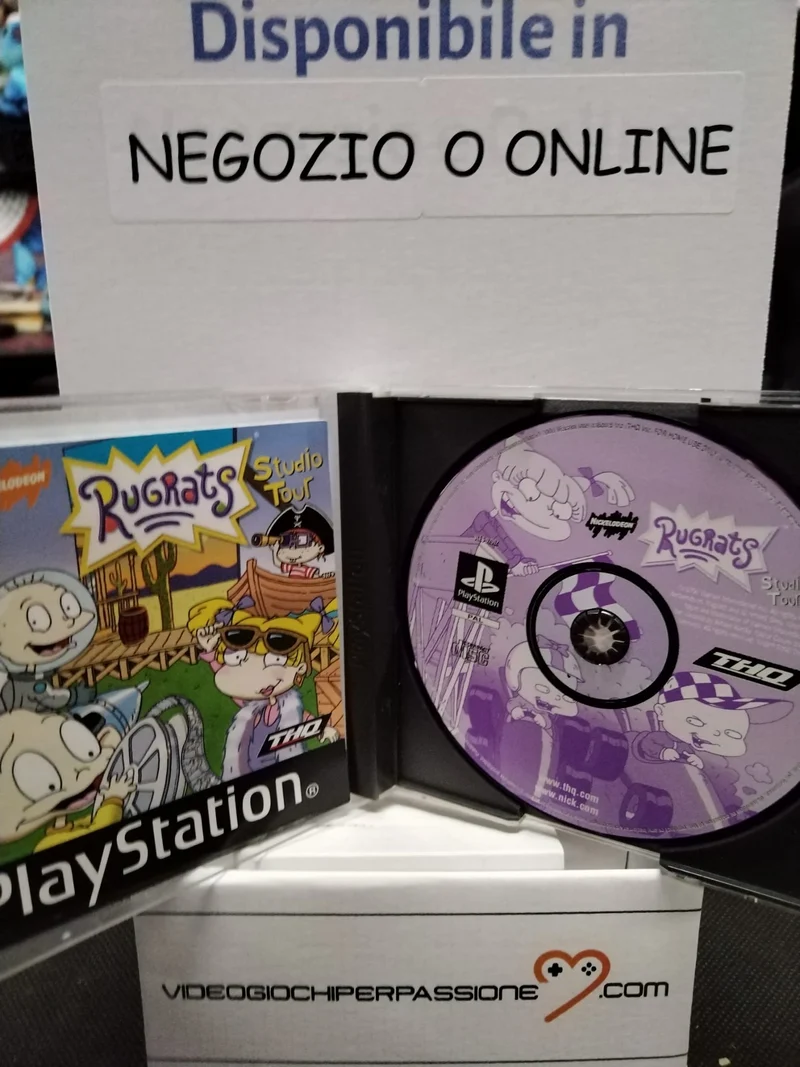 RUGRATS STUDIO TOUR PS1 (usato garantito)(versione italiana)