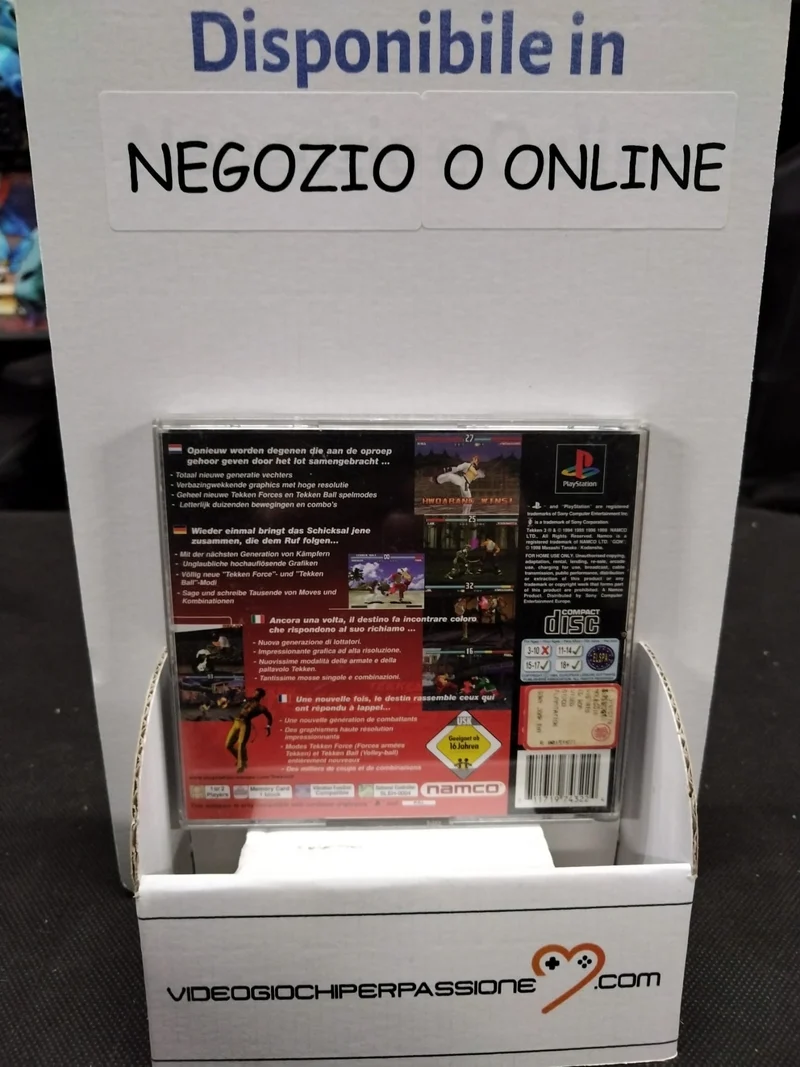 TEKKEN 3 PS1 (usato garantito)(versione eurepea)